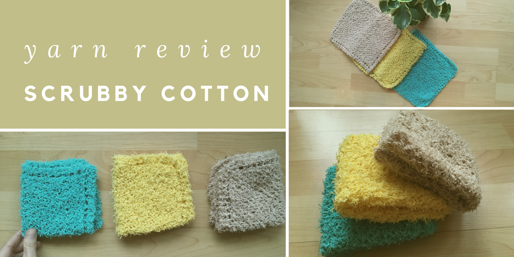 Yarn Review: Red Heart Scrubby Cotton